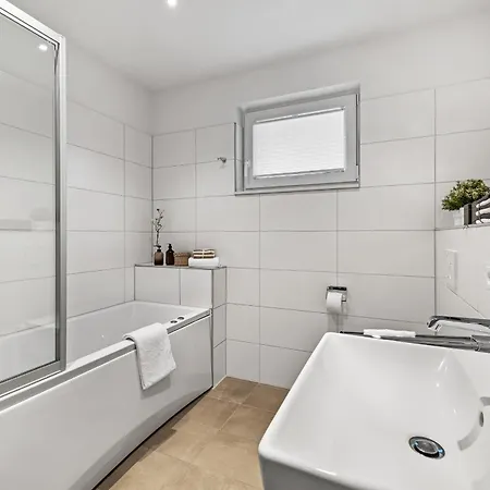 Apartment Ocean Heart- 1og, Balkon, Kamin Olpenitz