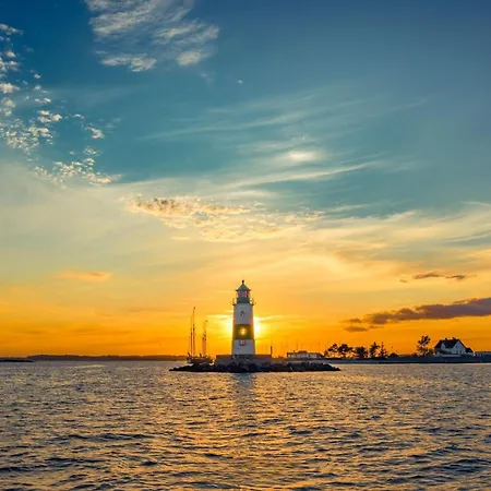 Apartment Ocean Heart- 1og, Balkon, Kamin